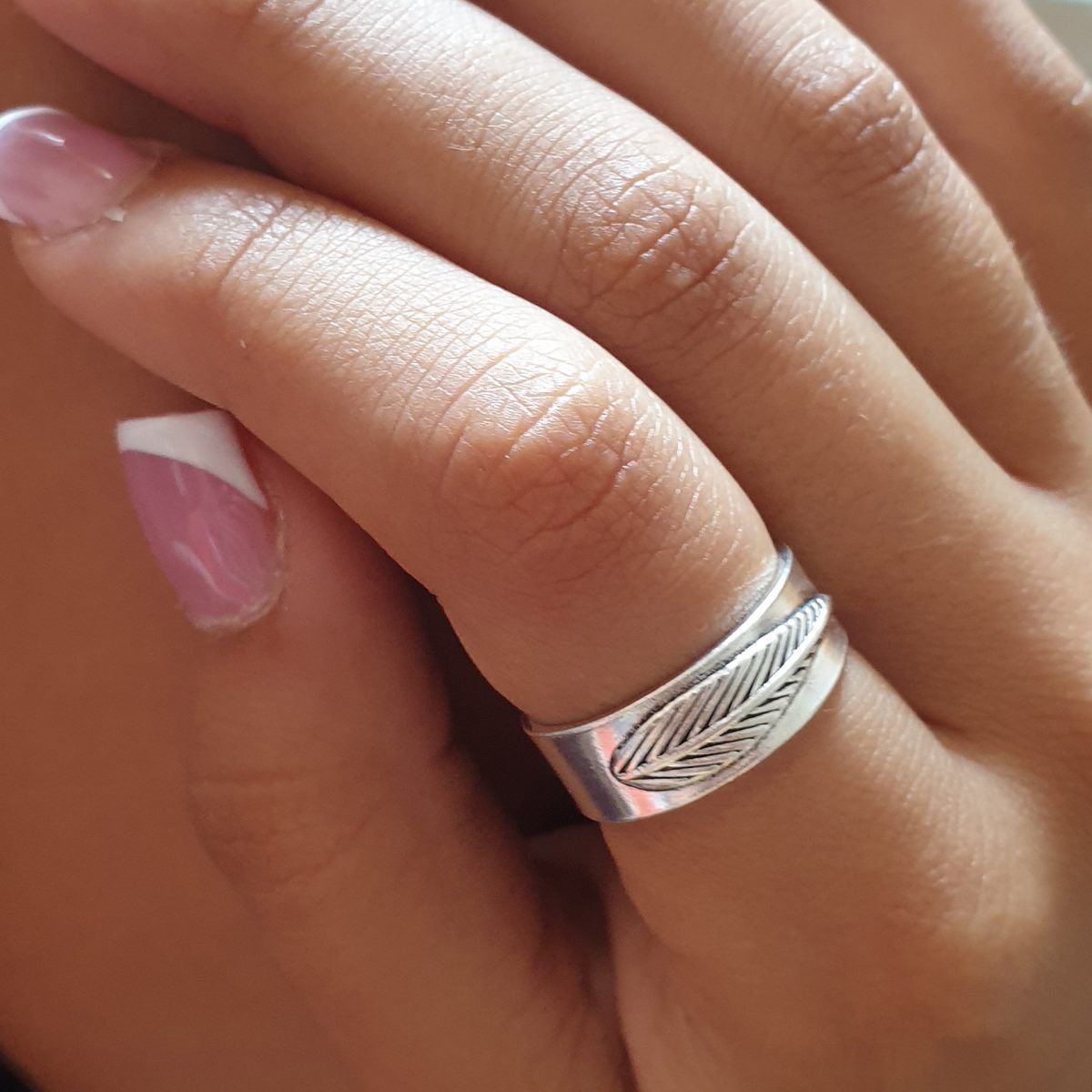 venta de anillo pluma