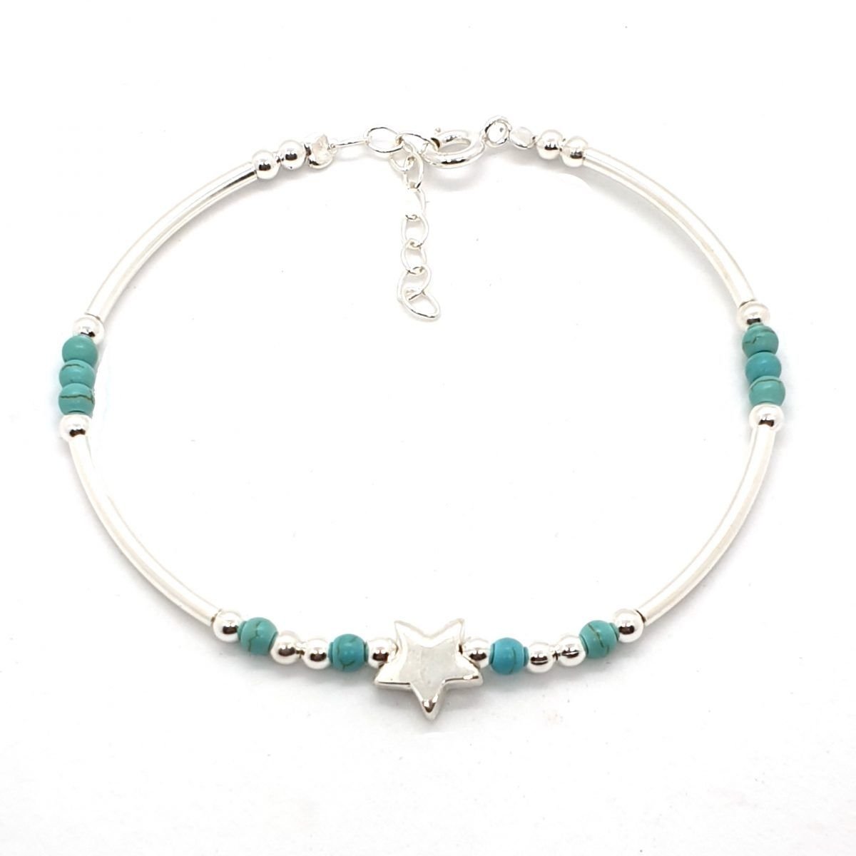 venta de pulsera estrella turquesaa