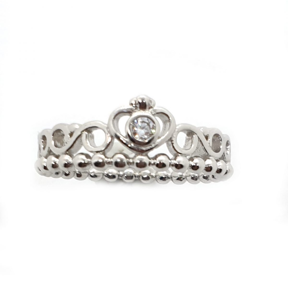 925 Sterling Silver Crown Ring for Sale