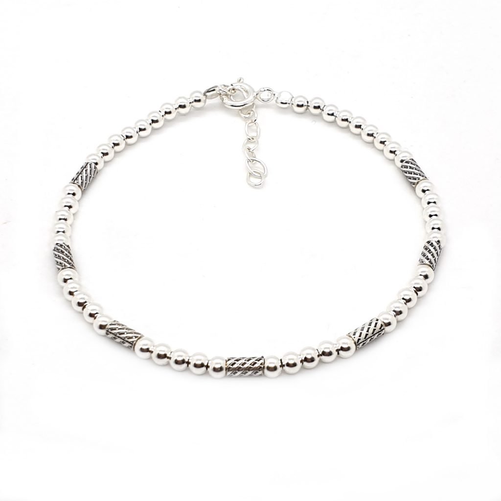 Vendita di bracciale in argento sterling 925 palle di luna