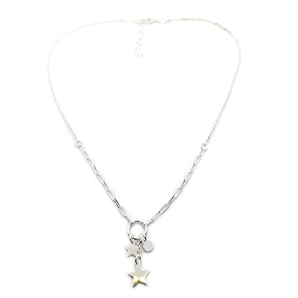 Star Choker for Sale with 925 Sterling Silver Chain