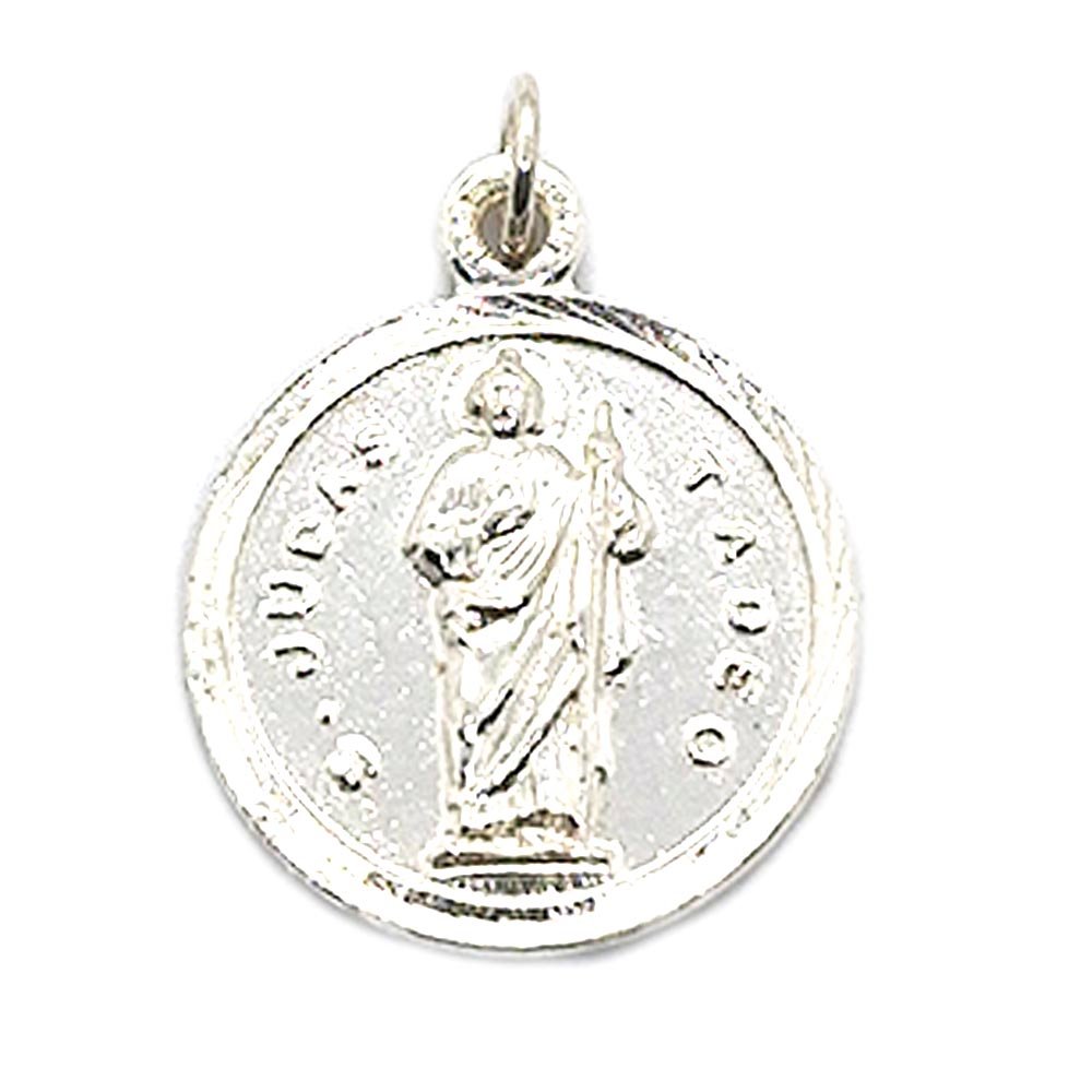 sale of San Judas Tadeo medal in 925 sterling silver