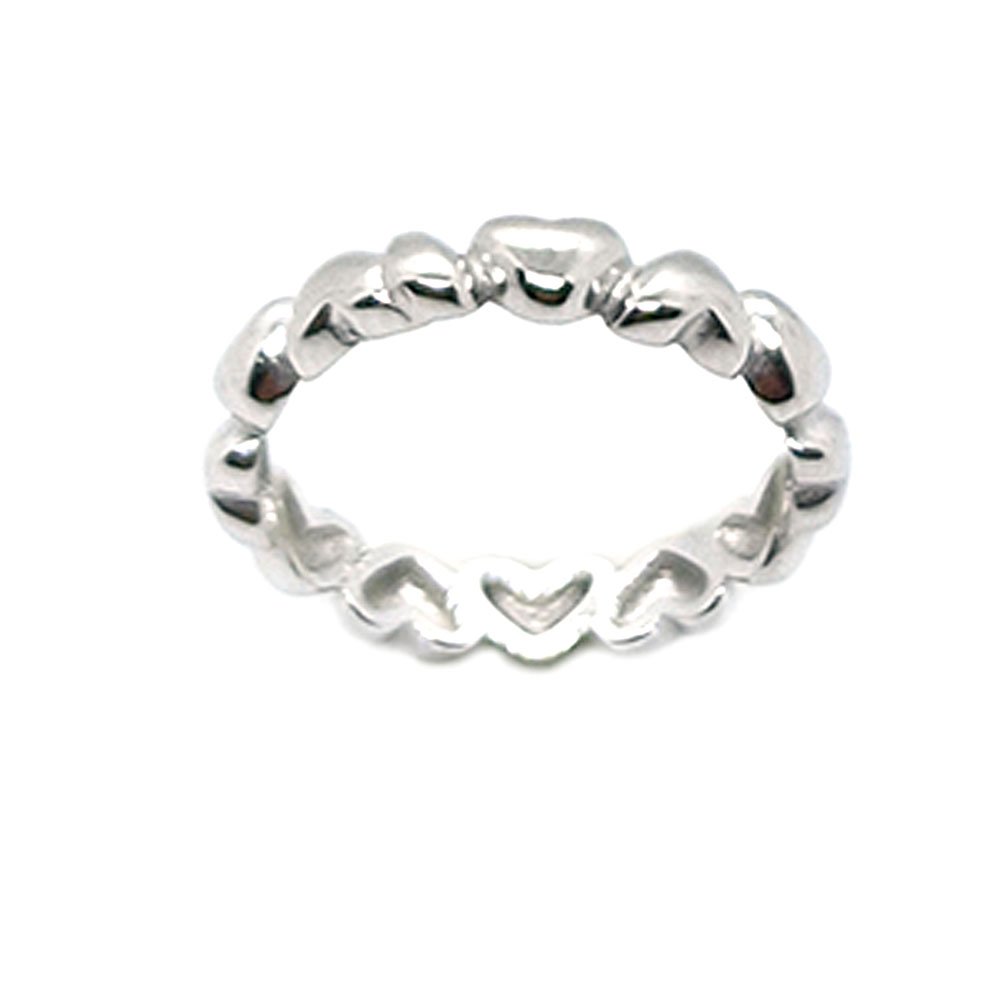 925 Sterling Silver Eternal Hearts Ring for Sale