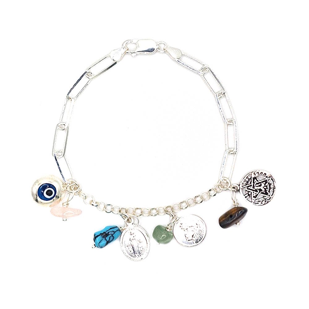 Bracciale in argento 925 in vendita forza e armonia