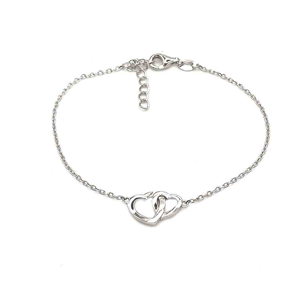 venta de pulsera tu y yo de plata 925