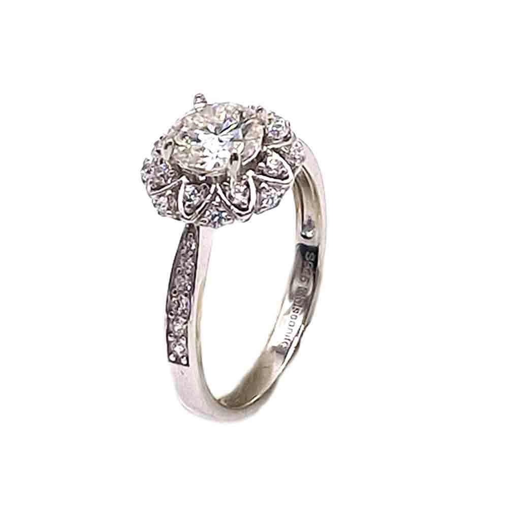 venta de anillo solitario roserin moissanita