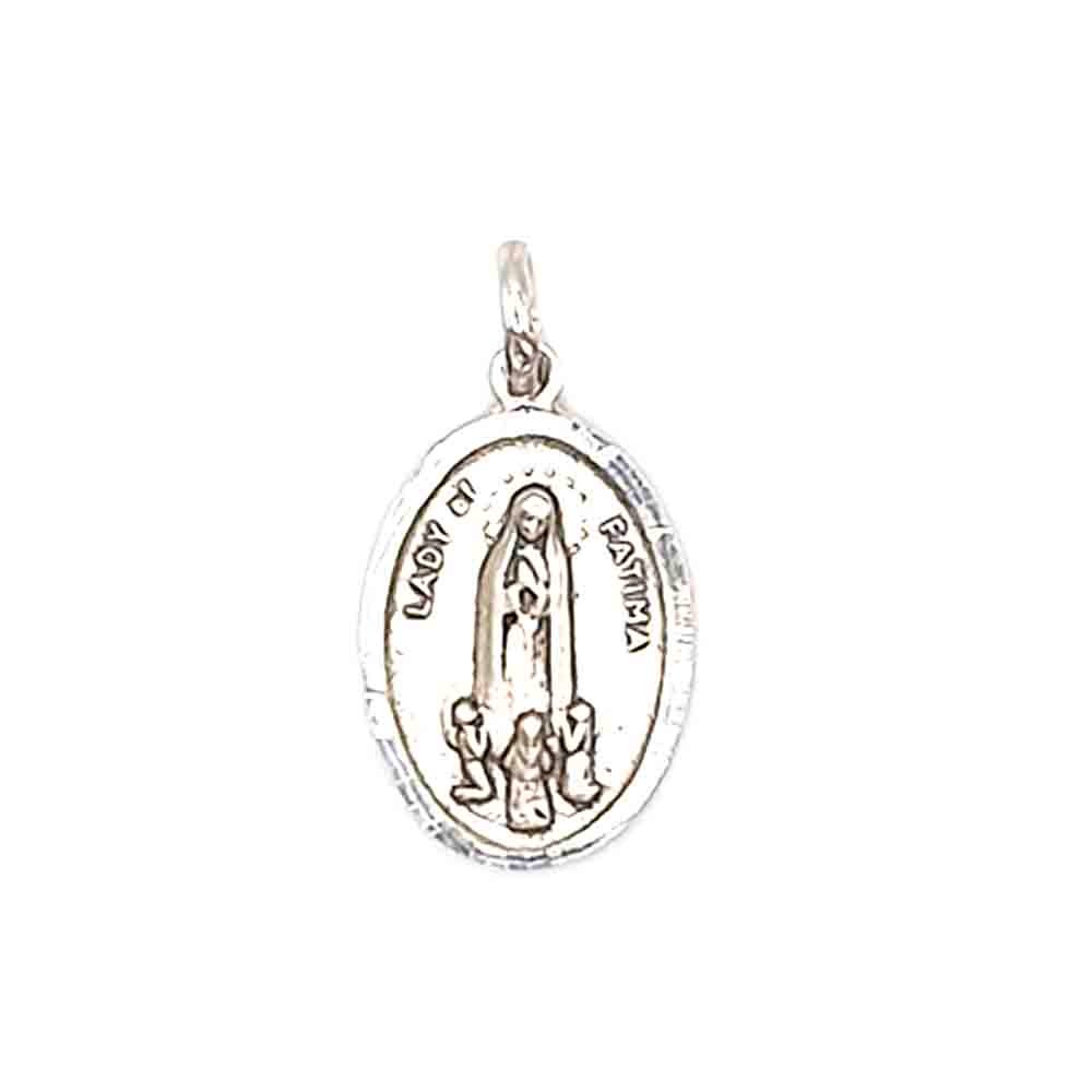 venta de medalla virgen de fatima de plata 925