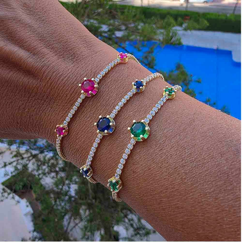 venta de pulsera imperie riviere de plata 925